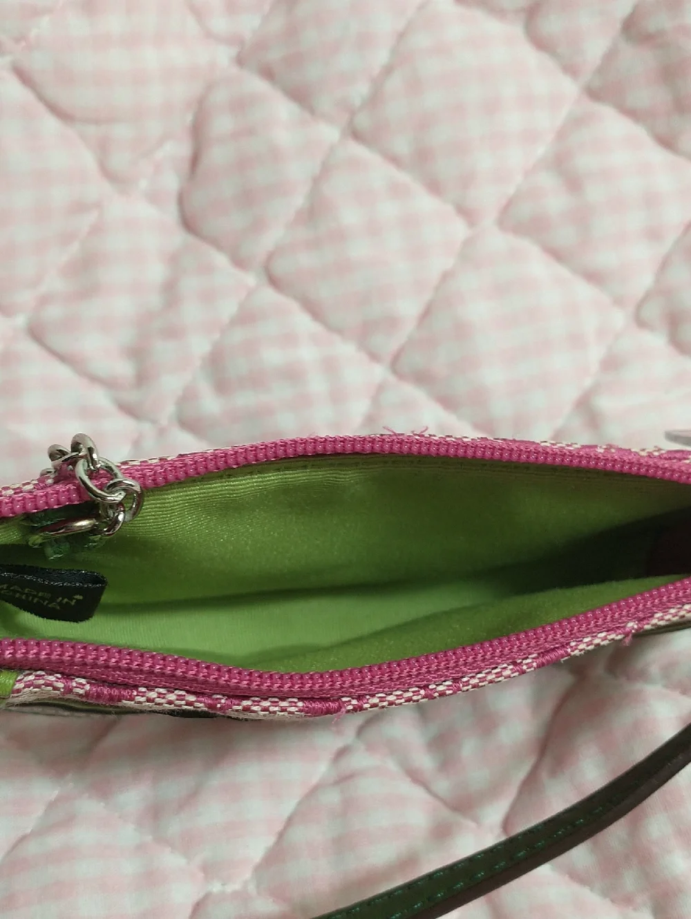 Coach Watermelon Slice Wristlet / Coin purse - Picture 4 of 7